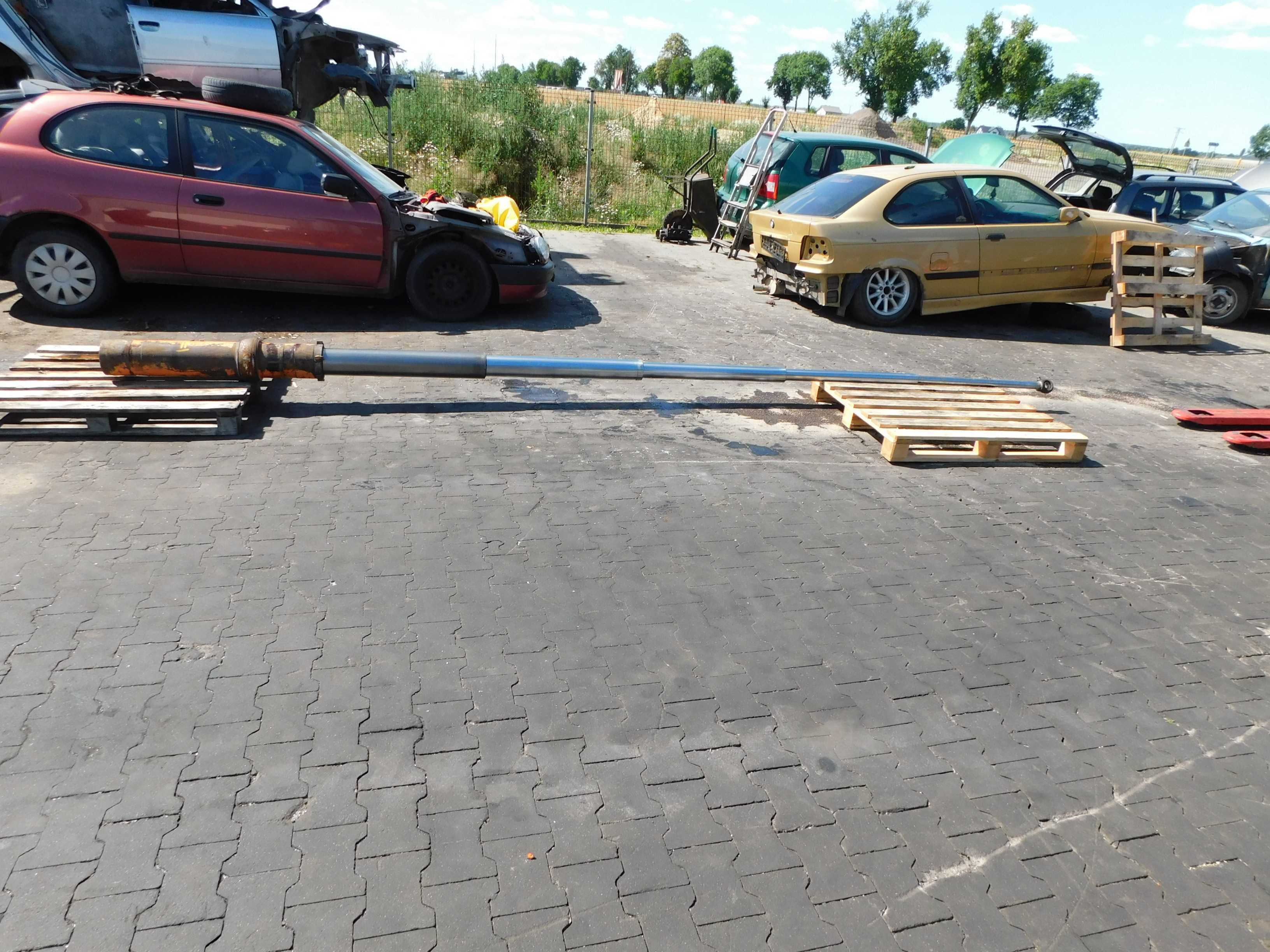 Siłownik Hydrauliczny Teleskop Długość 5,4m/1,2m Skok 4,2m Śmieciarka