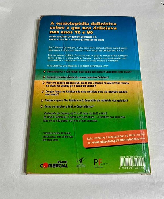 Livro “Caderneta de Cromos” – Nuno Markl