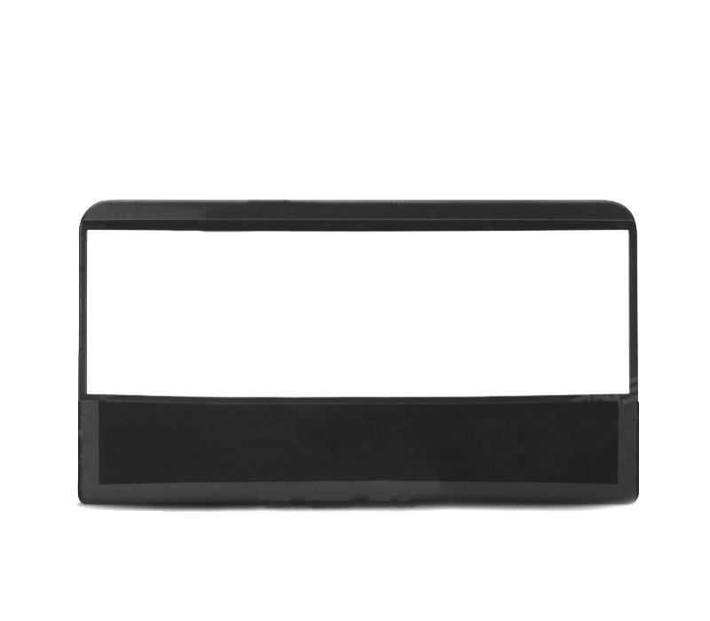 MOLDURA ADAPTADOR PRETO PARA RADIO 1-DIN PARA FORD