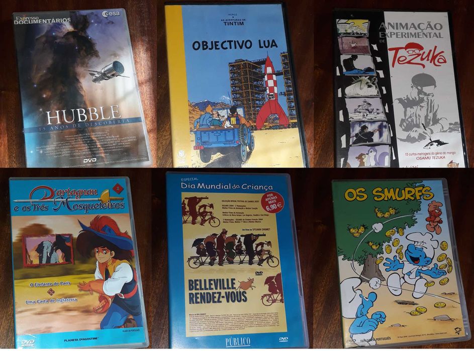 DVDs Filmes Alternativos, animação, etc