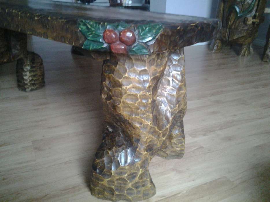 Stół drewniany, barek, donica