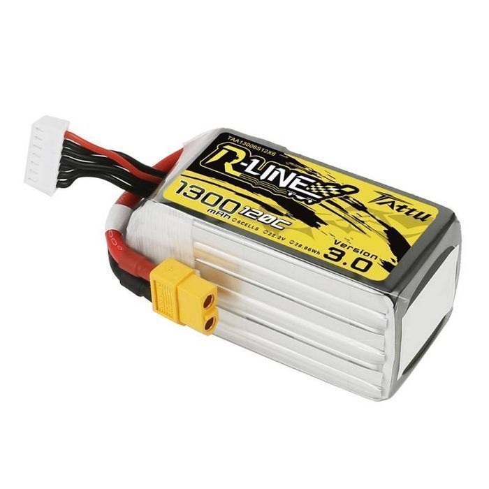 Akumulator Tattu R-Line Version 3.0 1300Mah 22,2V 120C 6S1P Xt60