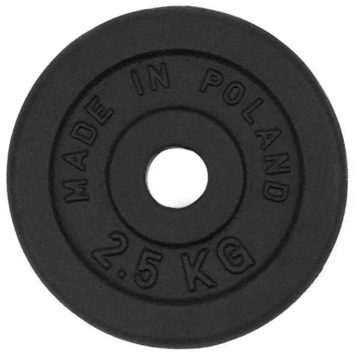 Obciążenie żeliwne zestaw 10kg 4 talerze po 2,5kg 28mm BDG