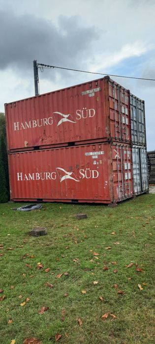 Kontener morski 20" 6mx2.5m kontenery magazyn garaż box