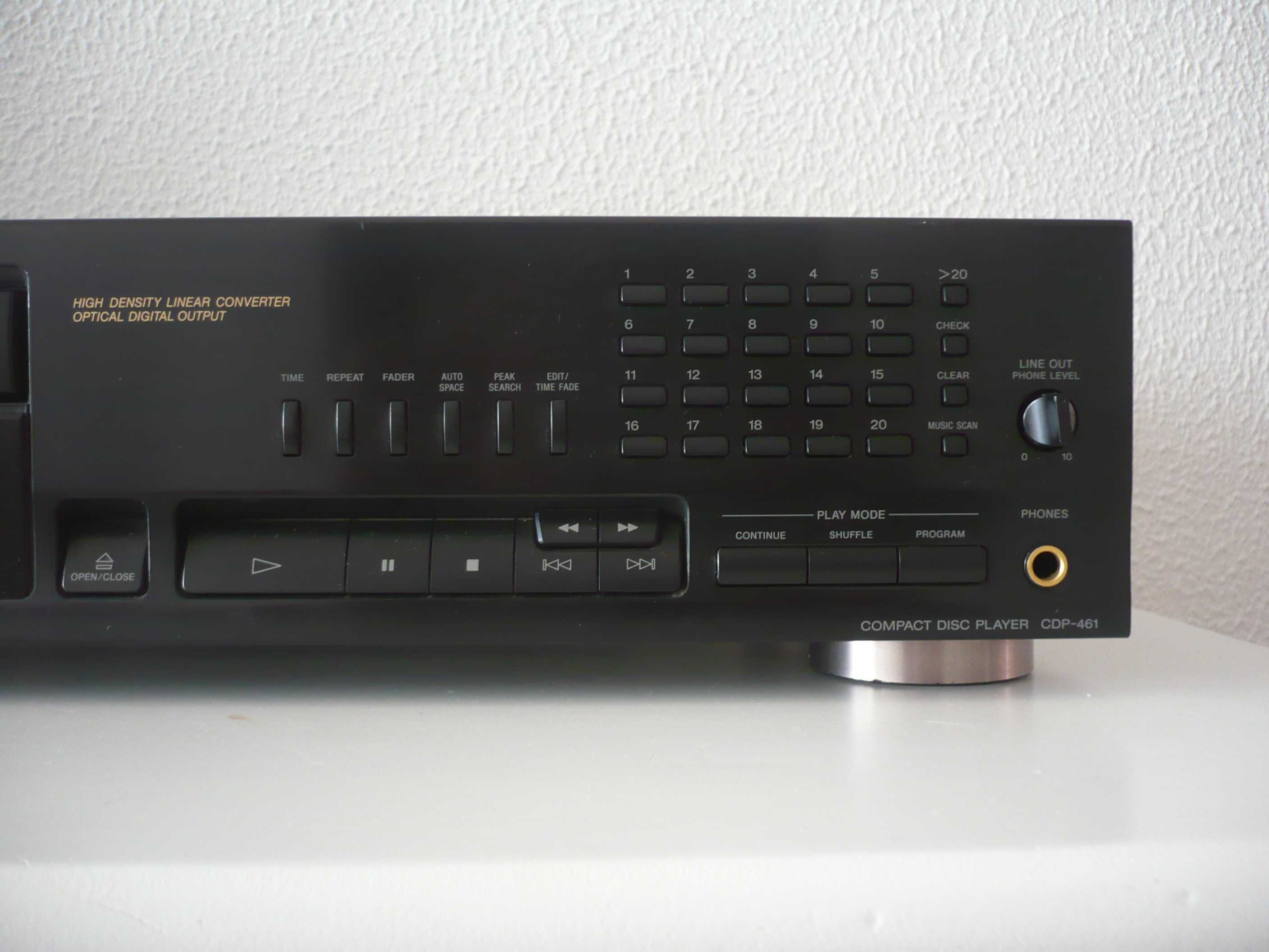 Sony Leitor CD-CDP 461