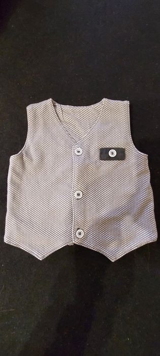 Chrzciny ubrany chłopiec 74/80 i buty 6-12mcy