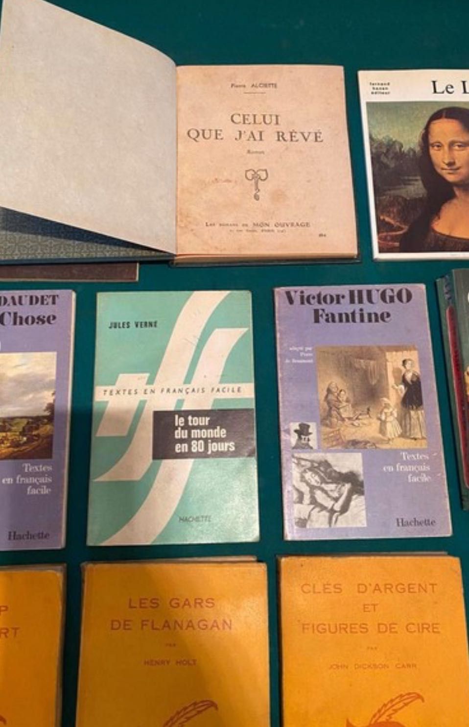 Lote de Livros em Francês