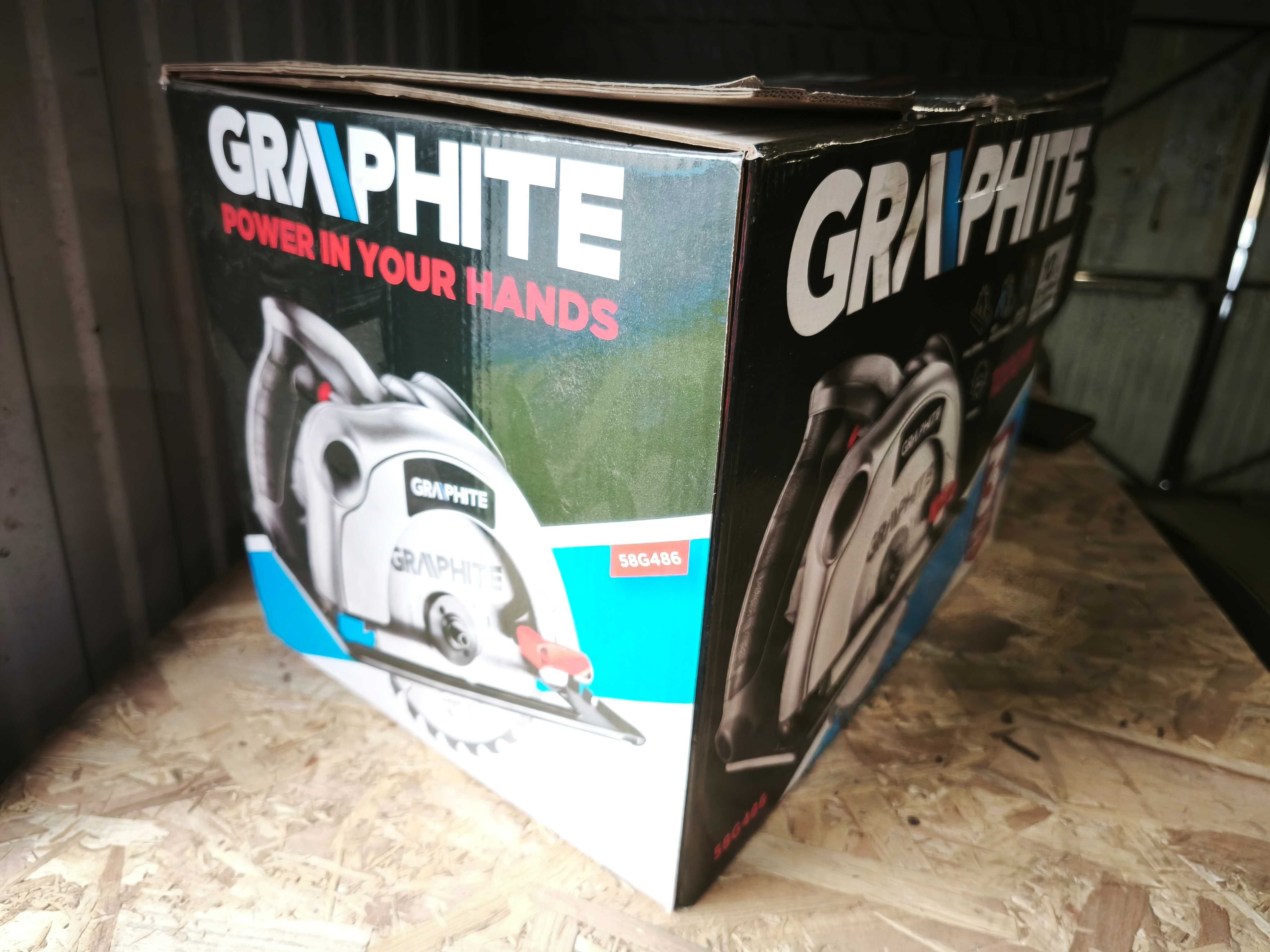 GRAPHITE Zagłębiarka 1200 W  Piła / Pilarka NOWA raz użyta dobra cena.