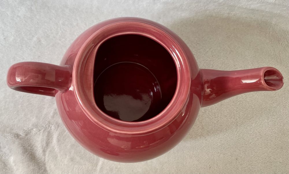 Imbryk dzbanek czajnik do kawy herbaty wiśnia
