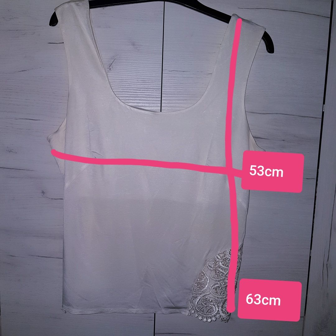 Elegancka podkoszulka rozmiar 46