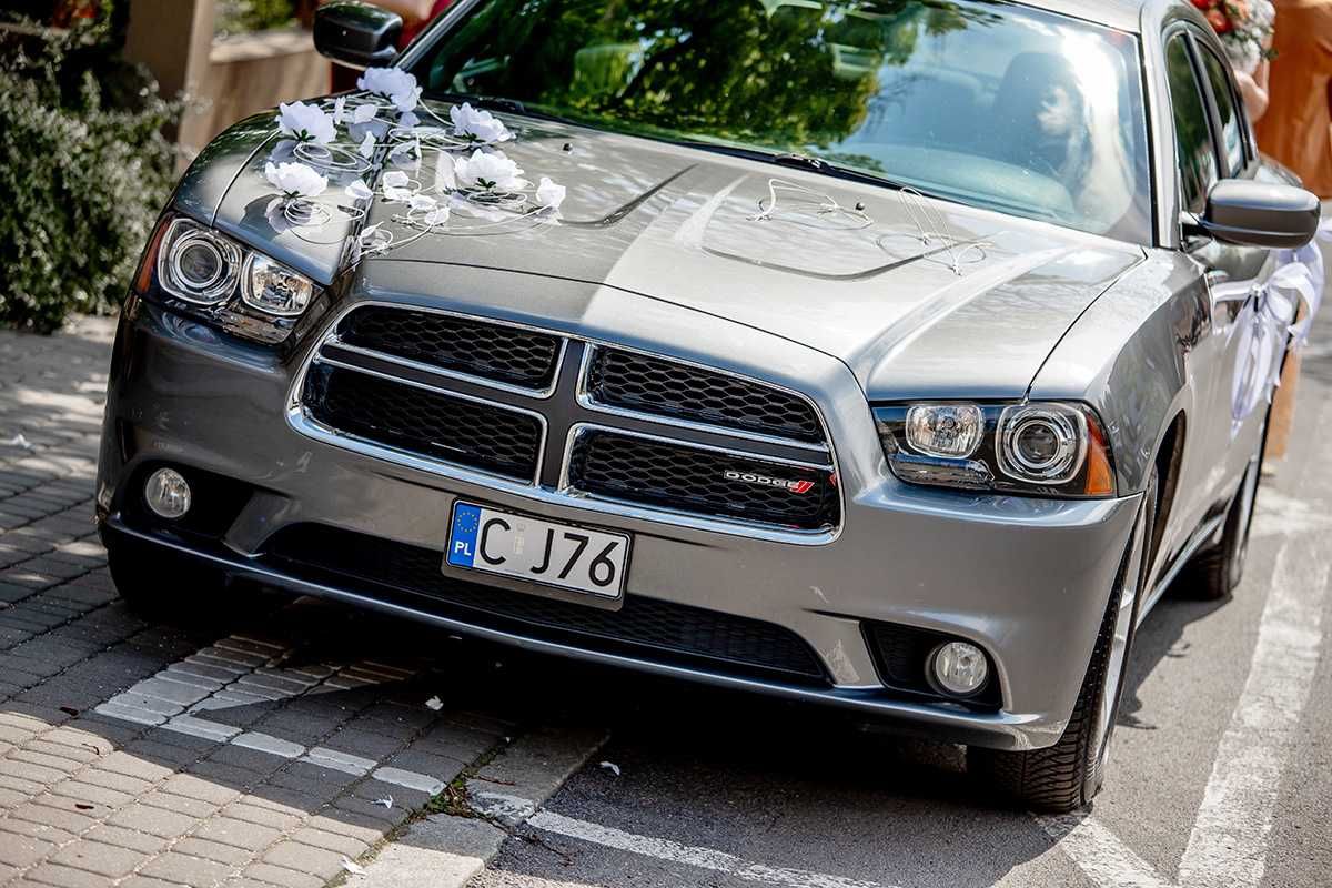 Wynajem auta do ślubu Dodge Charger