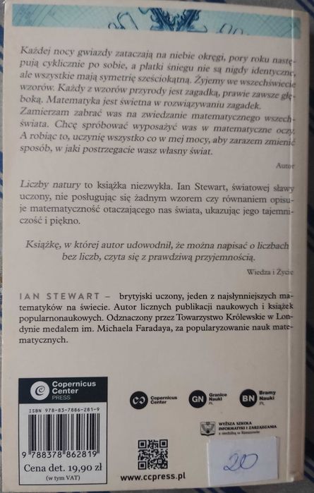 Promocja! Liczby natury Ian Stewart