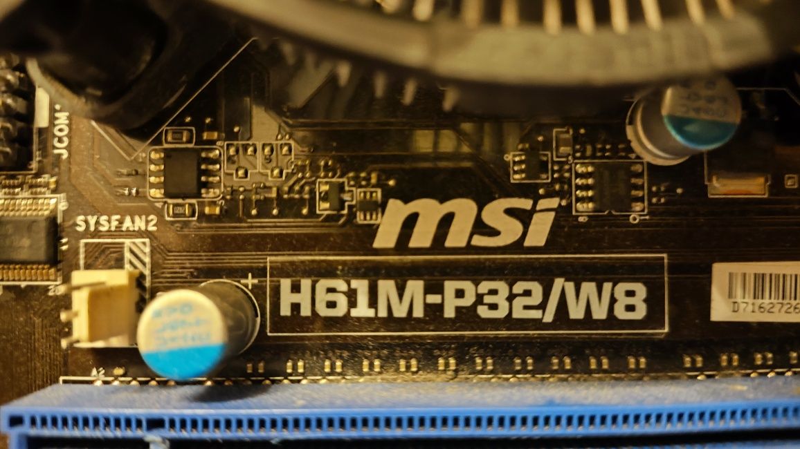 Płytka główna z intel i7-2600 DDR3 16GB