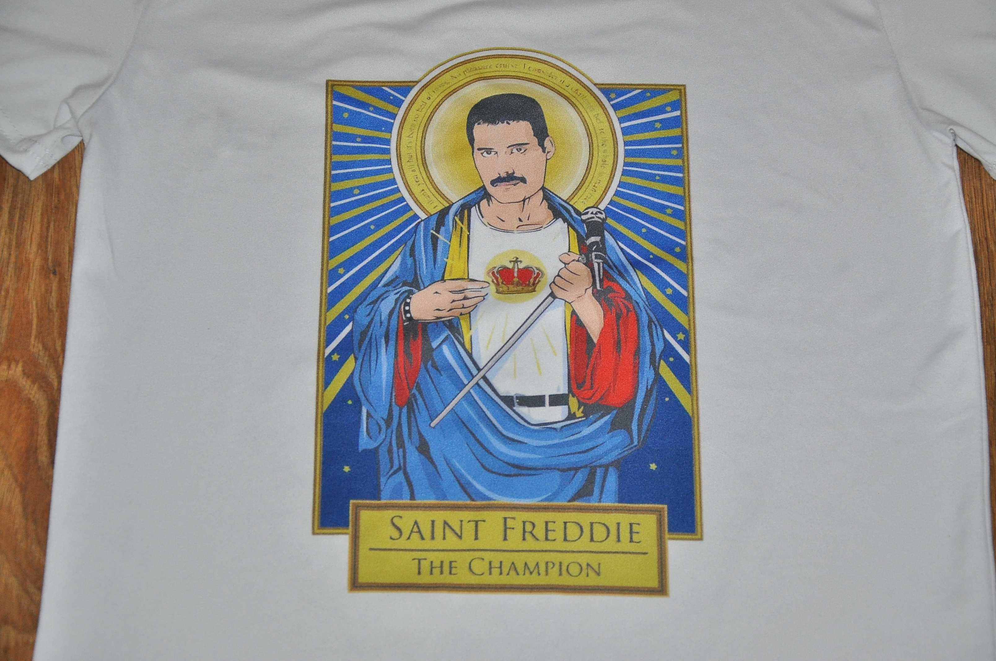 FREDDIE MERCURY - Saint Freddie The Champion - koszulka rozm.S QUEEN