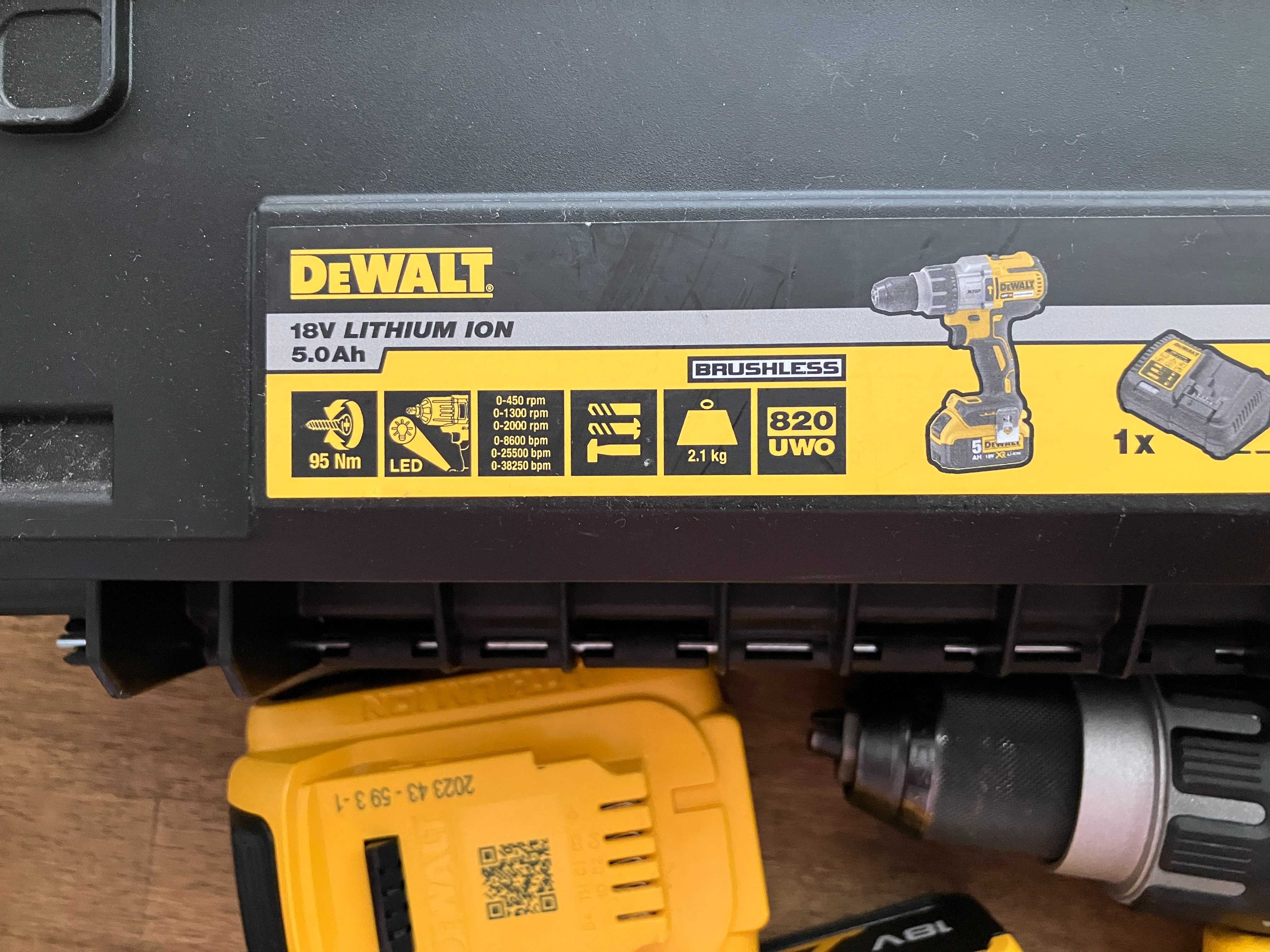 Wiertarko-wkrętarka DeWalt DCD996P2 cały zestaw na gwarancji