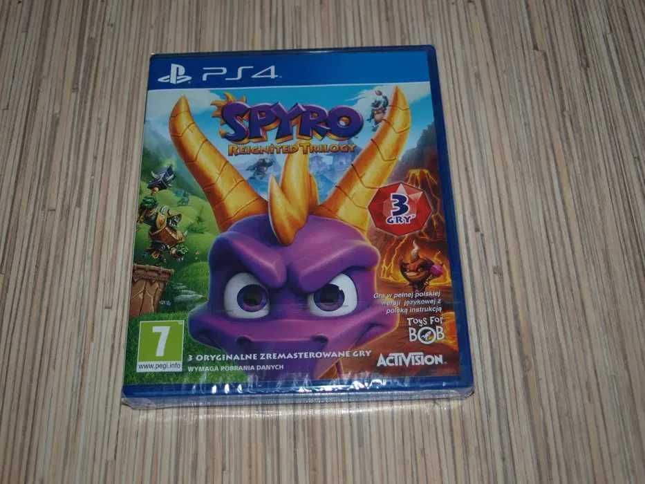 Gra dla dzieci Spyro Reignited Trilogy PL ps4/ps5 nowa folia!!