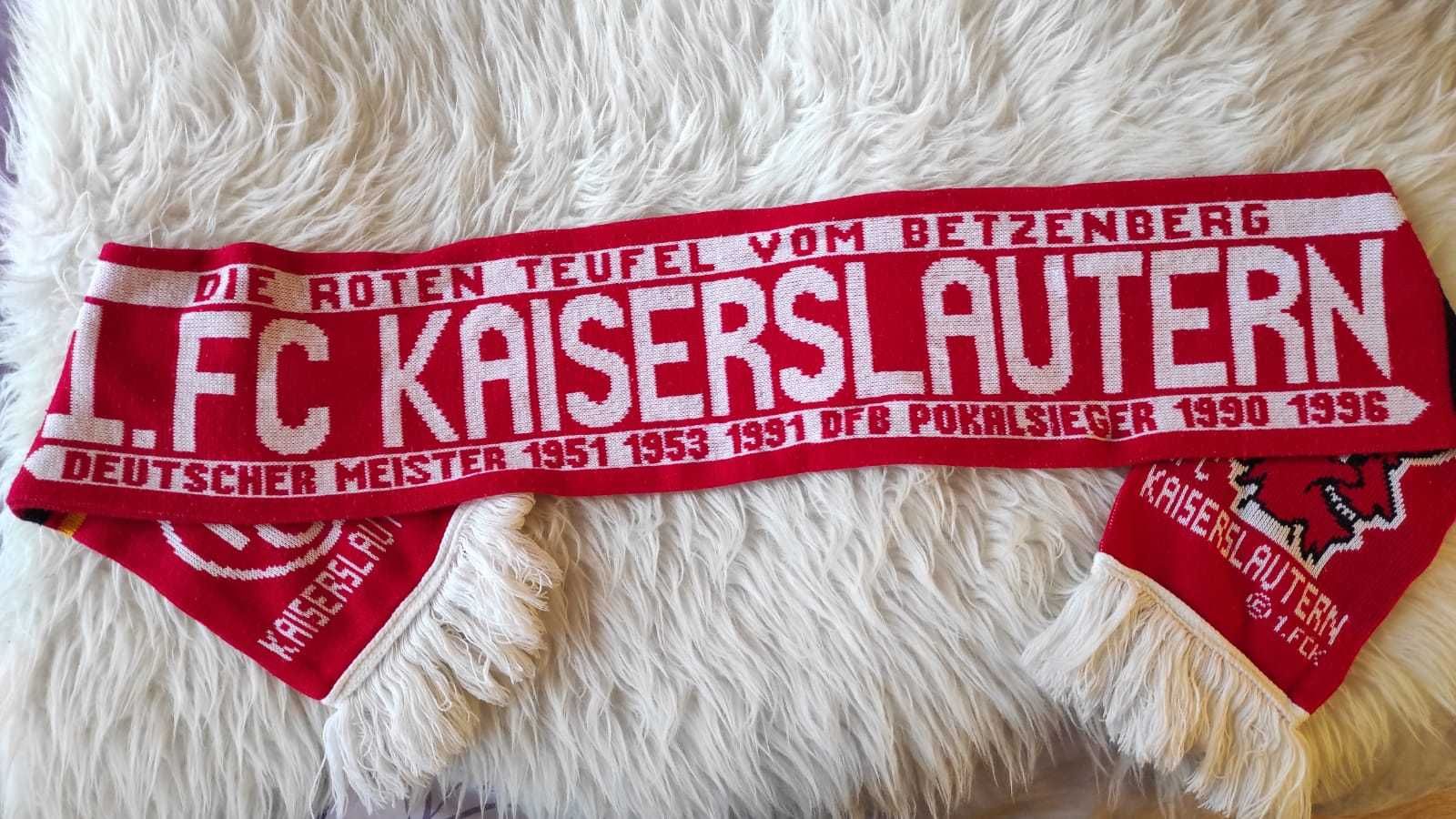 Unikatowy Szal 1FC Kaiserslautern z 1996 roku