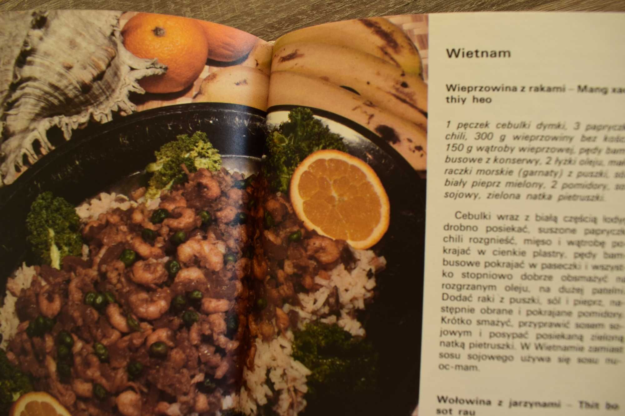 Kuchnie Świata - A. Vydrova  + czasopisma kulinarne.