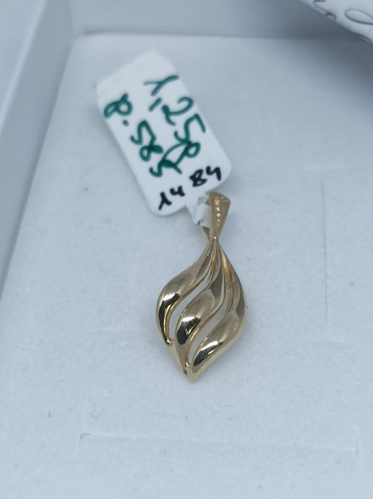 Złoty wisiorek, złoto 585