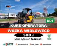 01.07.25 - Kurs na wózek widłowy widlak wózki uprawnienia UDT