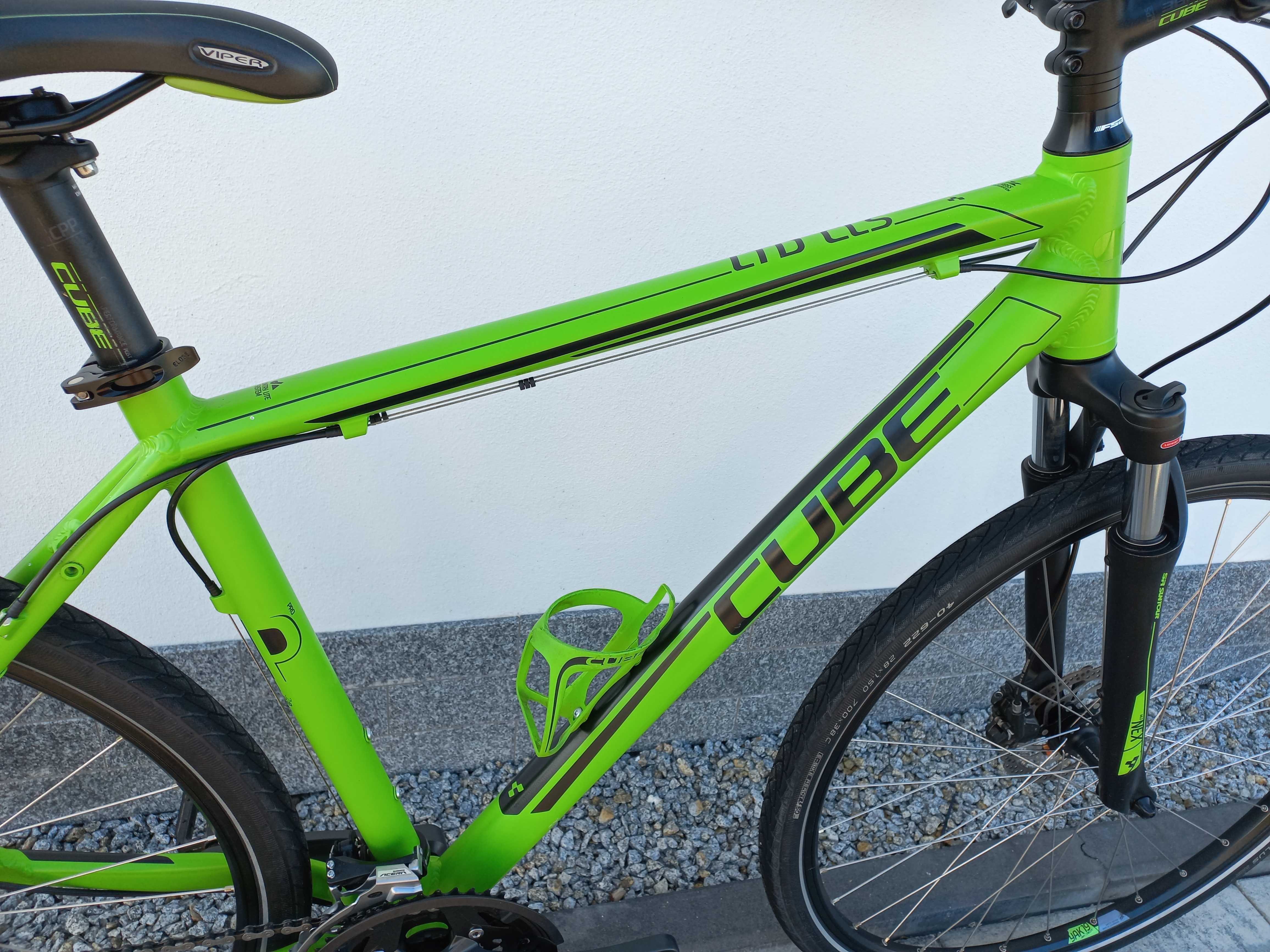 Crossowy * CUBE LTD CLS * Shimano Acera * hydraulika * amor z blokadą
