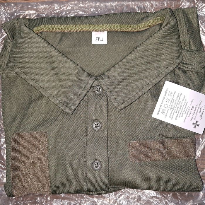 Термобілизна осінь  зима  сорочка POLO олива