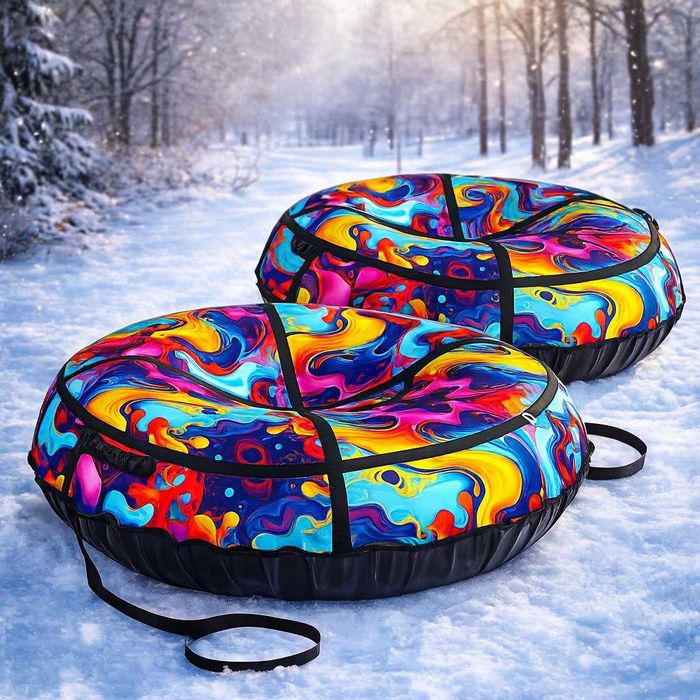 тюбінг сноутюбінг ватрушка санки надувні надувний матрац