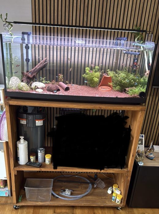Vendo aquario completo