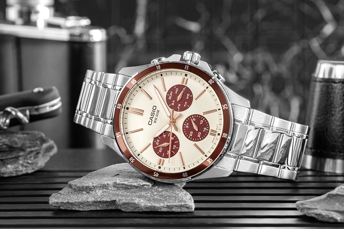 zegarek męski casio mtp-1374d-5a2vdf + box