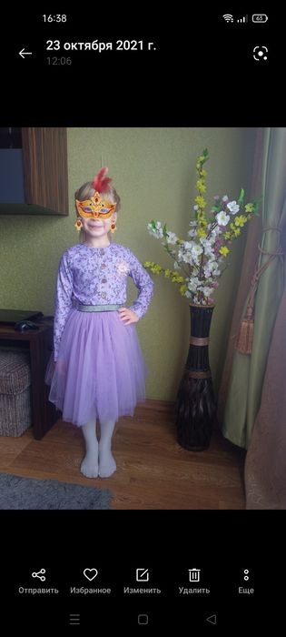 Нарядне плаття на зріст 122 см