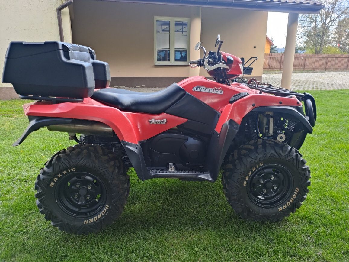 Suzuki Kingquad 750, 2012r homologacja 4x4 niski przebieg 6200 km!!!