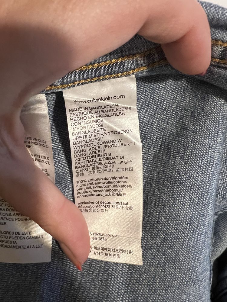 Koszula jeans Calvin Klein