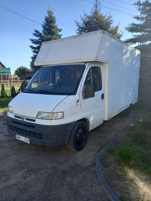 Fiat Ducato kontener na budowę sprawny