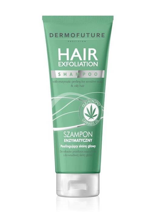Dermofuture Hair Exfoliation peelingujący szampon enzymatyczny 200ml