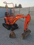 Koparka minikoparka kubota u10 - 3 rok 15 waga 1120kg.