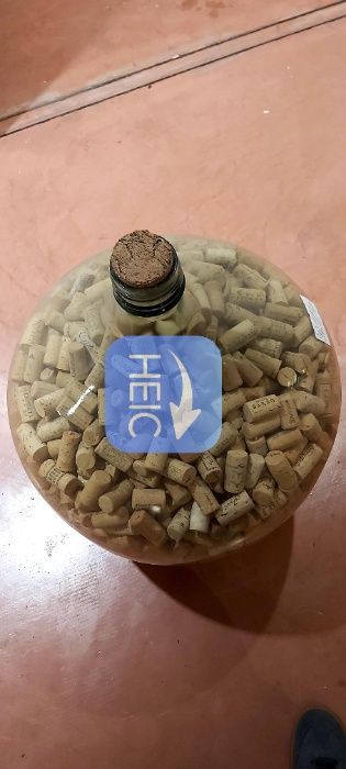 Garrafão Decorativo 3L com rolhas