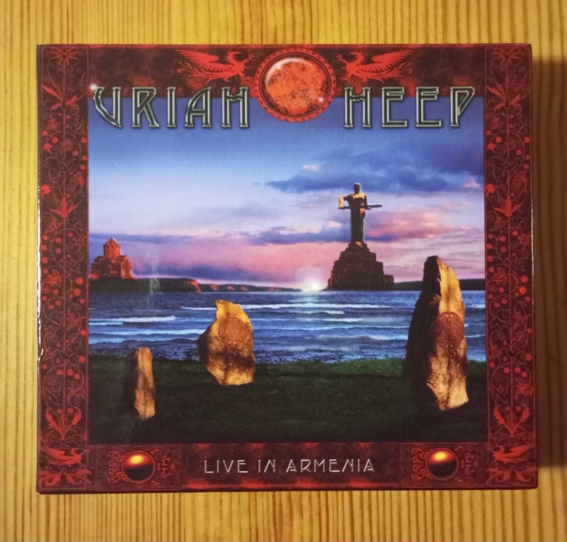 Фирменный 2CD+DVD Uriah Heep "Live In Armenia" 2011