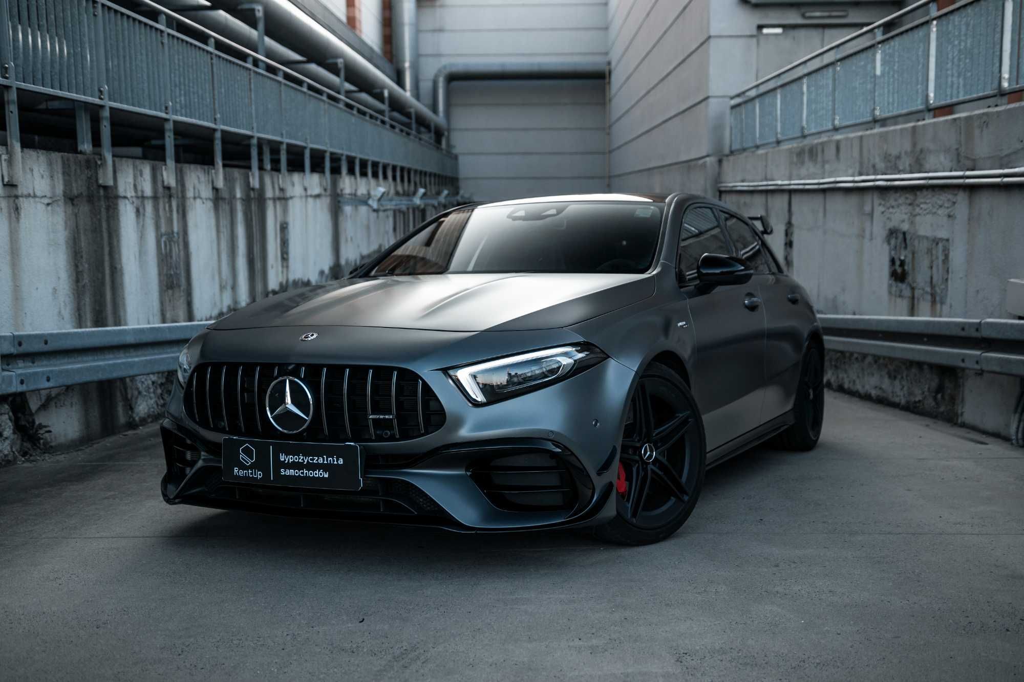 Wynajem MERCEDES A45S AMG, GIULIA QV, BMW M3/M4/M5, Audi S3 8V, RS3 8V