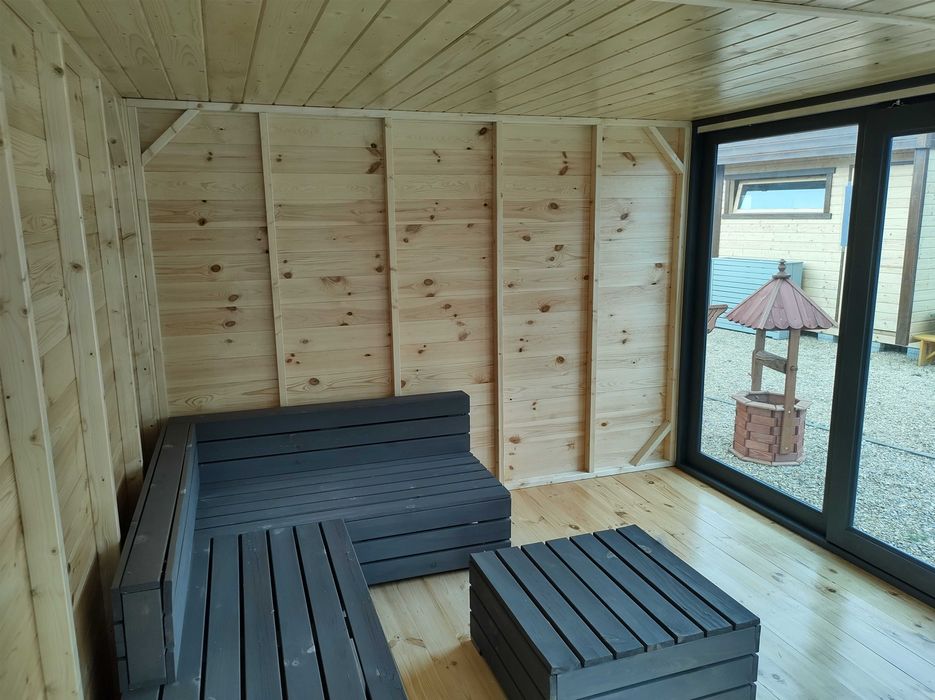 Ogród zimowy,altana przeszklona,drewniana,zimowa,ogrodowa4x3m,4x4m