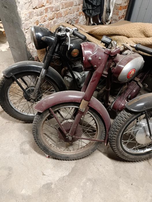 Bsa C12 250 CC nie Junak, Awo. Anglik 1957 z dokumentami