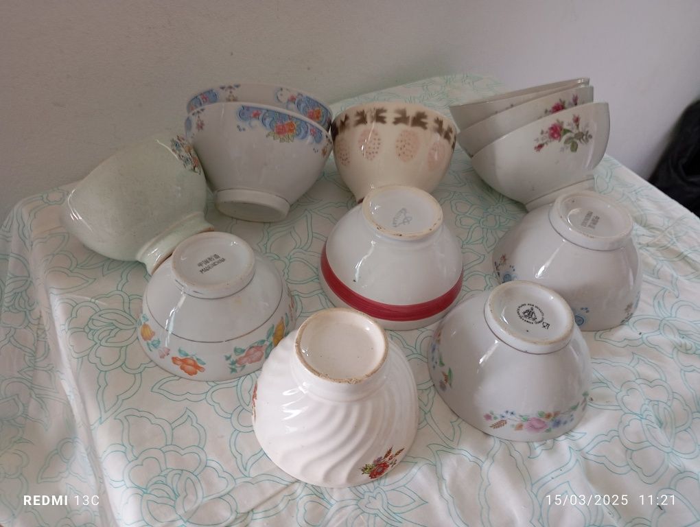Conjunto de 12 tigelas