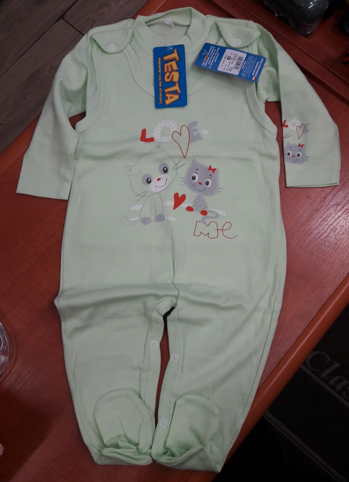 Kaftan+Śpioch dla dziewczynki