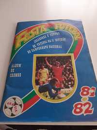 Caderneta Festa do Futebol 81/82