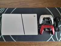 PS 5 Slim z napędem i 2 padami + gwarancja