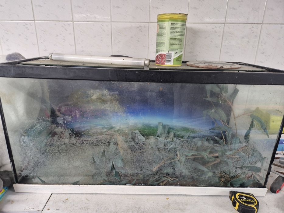 Aquario 80x30 com movel