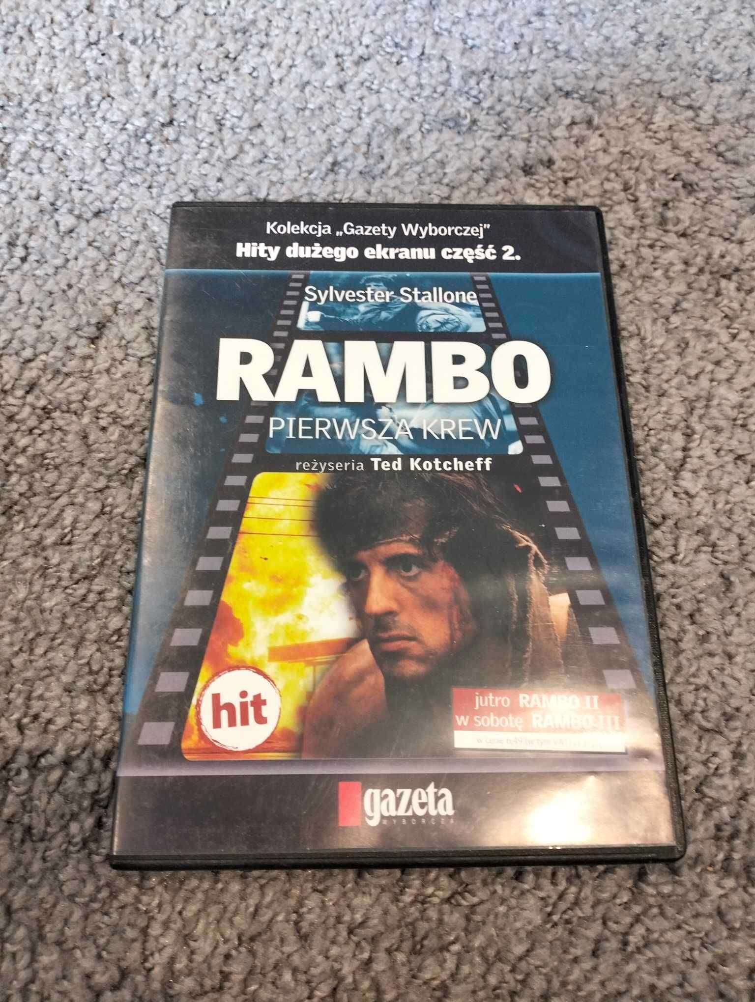 Rambo Pierwsza krew film DVD