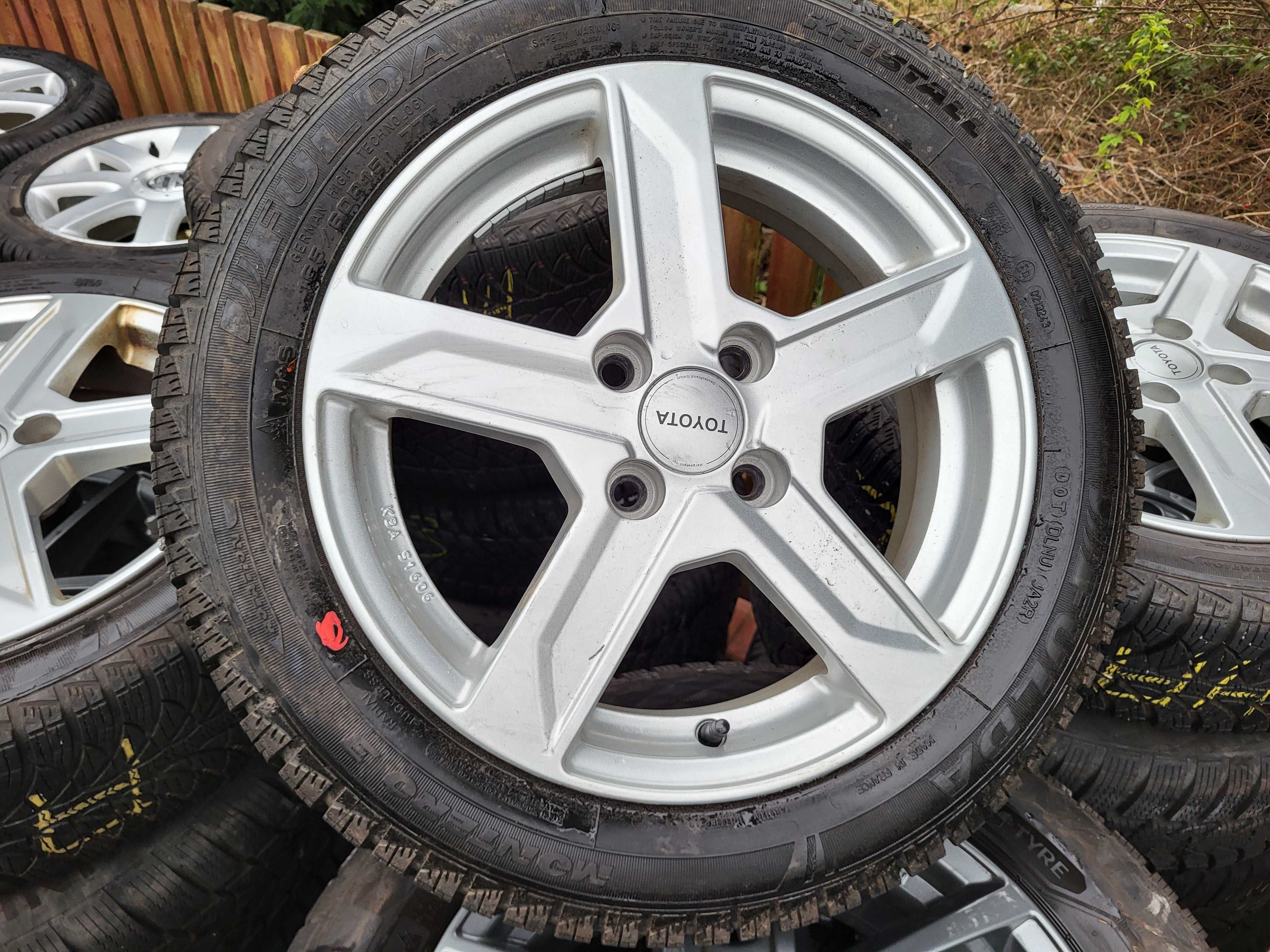 Felgi aluminiowe 15" 4x100 Toyota Aygo Citroen C1 Peugeot 107 108