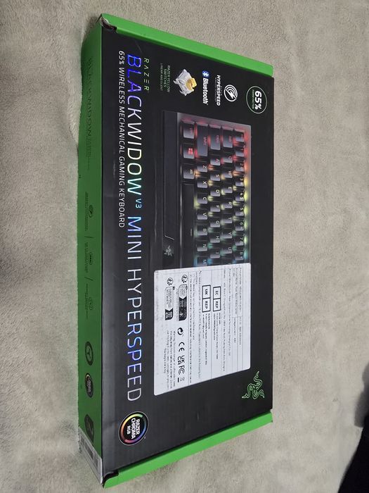 Klawiatura RAZER BlackWidow V3 Mini HyperSpeed Yellow Switch