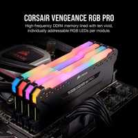 Memorias 4x8GB Corsair Vengeance DDR4 3600MHZ Pro RGB B18