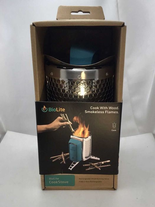 СУПЕР-турбо печка-щепочница Biolite Cookstove пиролизная печьCampstove